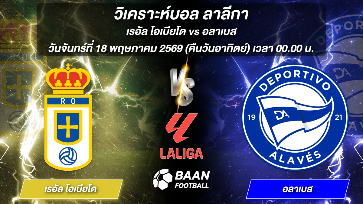 วิเคราะห์บอลวันนี้-เรอัล-โอเบียโด-พบ-อลาเบส-ลาลีกา-18-พฤษภาคม-2569.webp